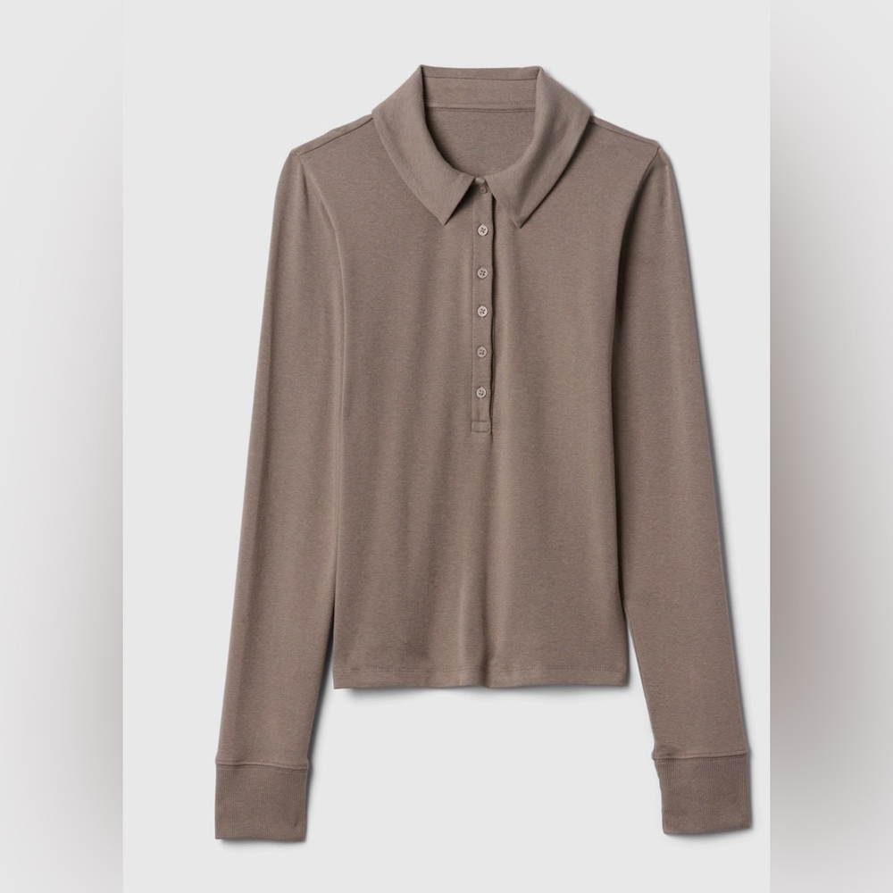 Modern Cropped polo shirt